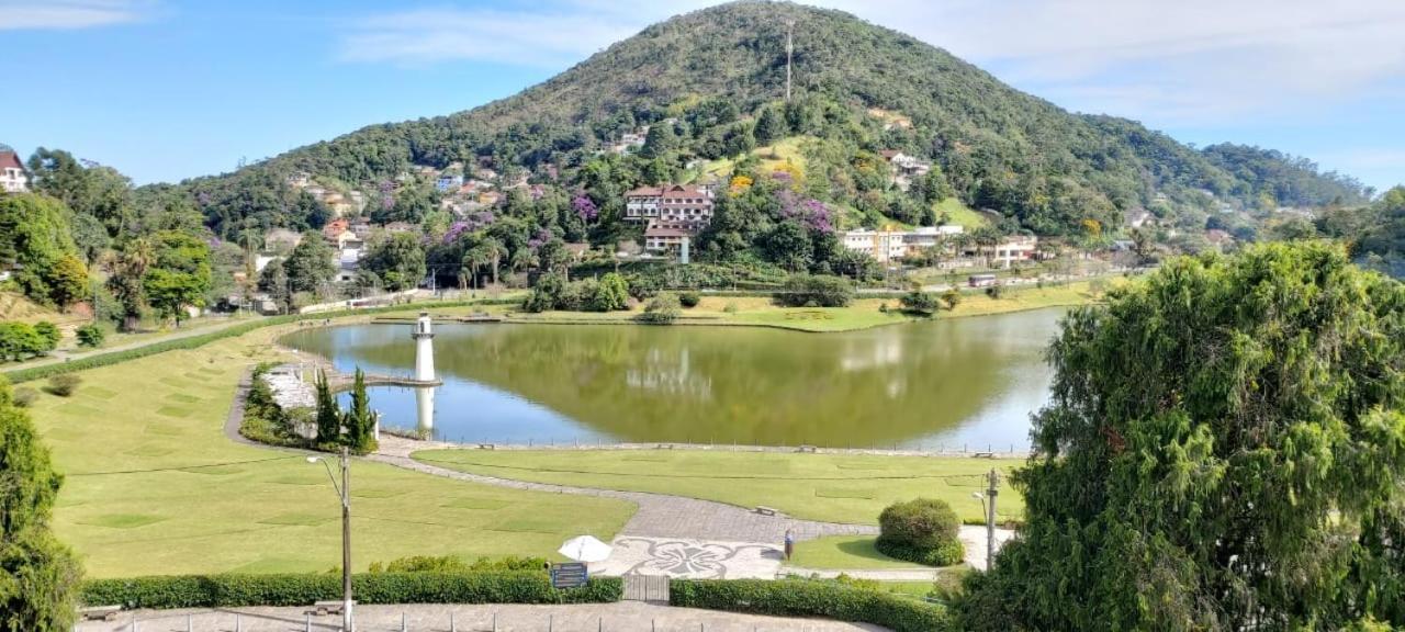 Palacio Quitandinha Espetacular Apartamento Com Vista Para O Lago Petrópolis Εξωτερικό φωτογραφία